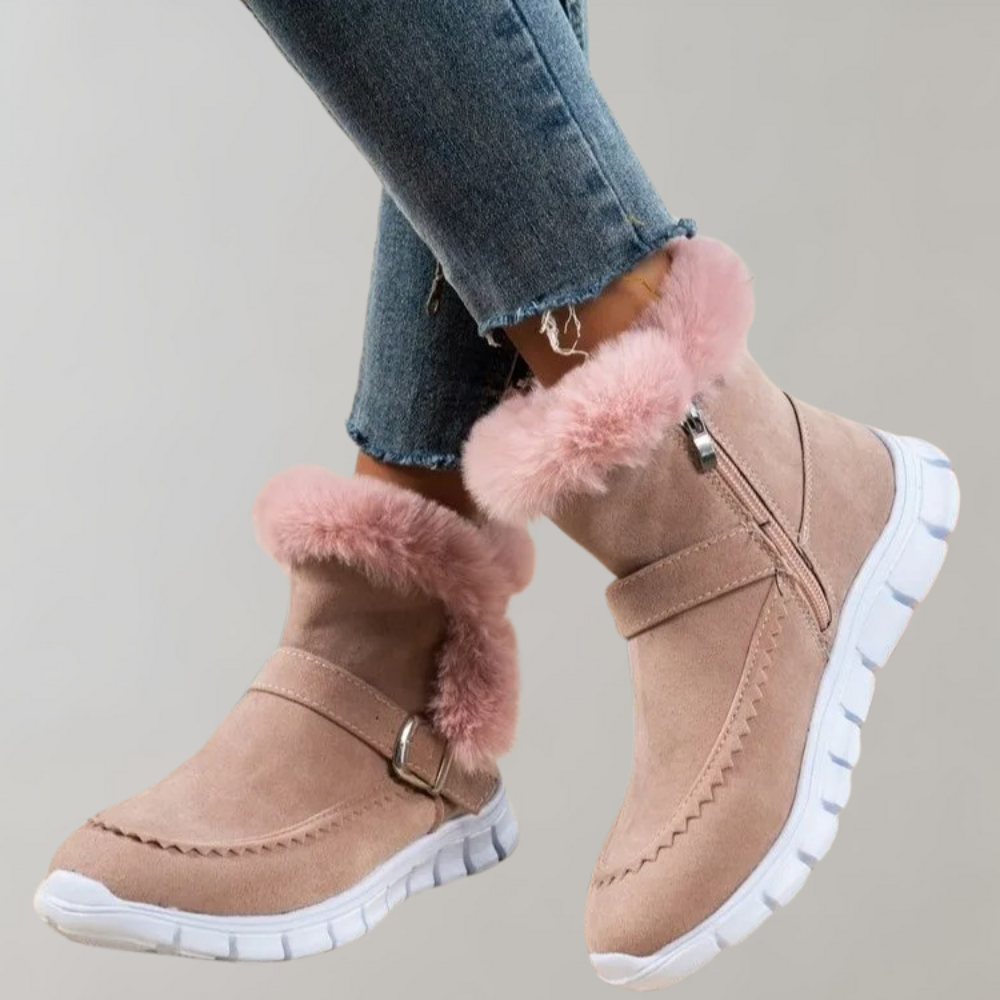 Paiva women's winter boots with warm insulated lining, cold-weather style for city walks