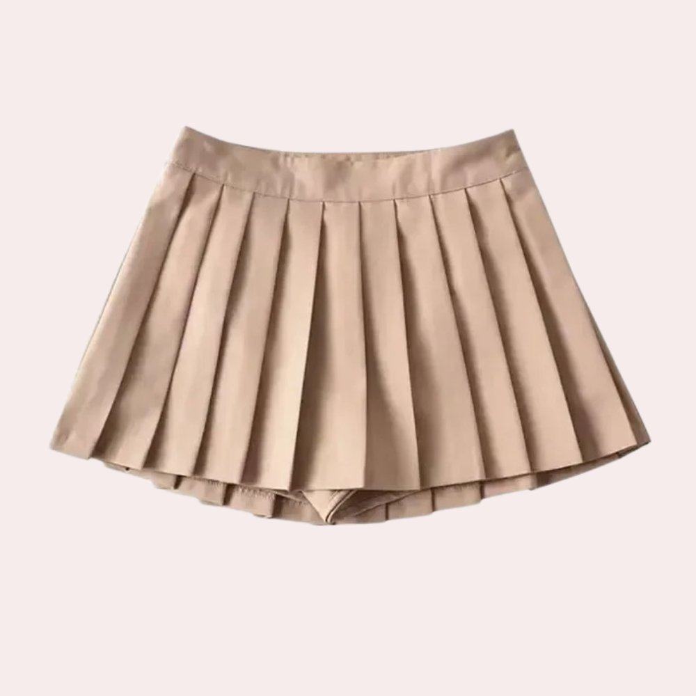 Women's Nina elegant pleated skirt refined silhouette versatile day-to-night fashion statement piece