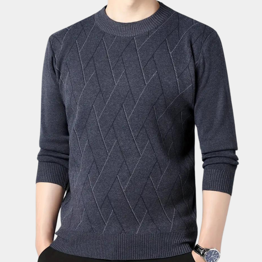 Garry men's jumper soft comfortable fit versatile casual formal wear classic timeless style