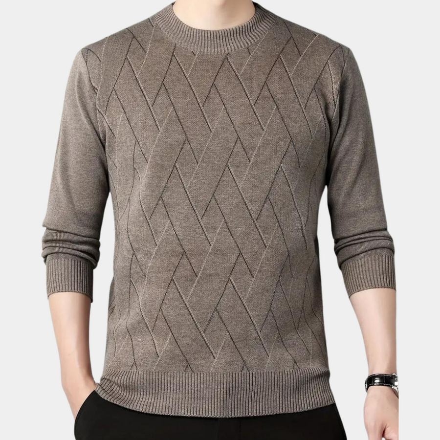 Garry men's jumper soft comfortable fit versatile casual formal classic timeless silhouette