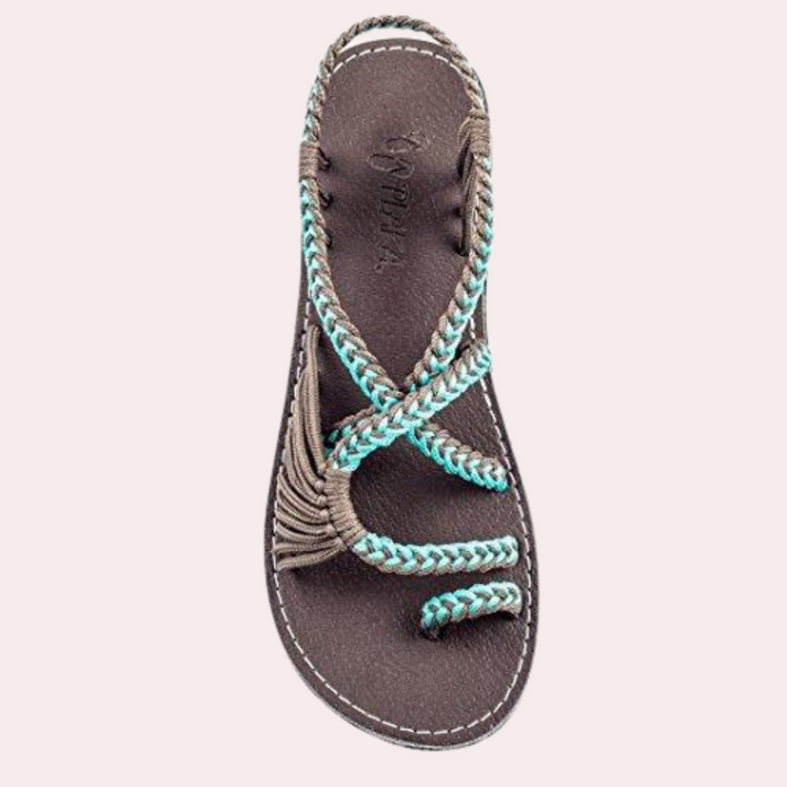Women's vibrant beach sandals lightweight and comfortable with fashionable silhouette for warm-weather style