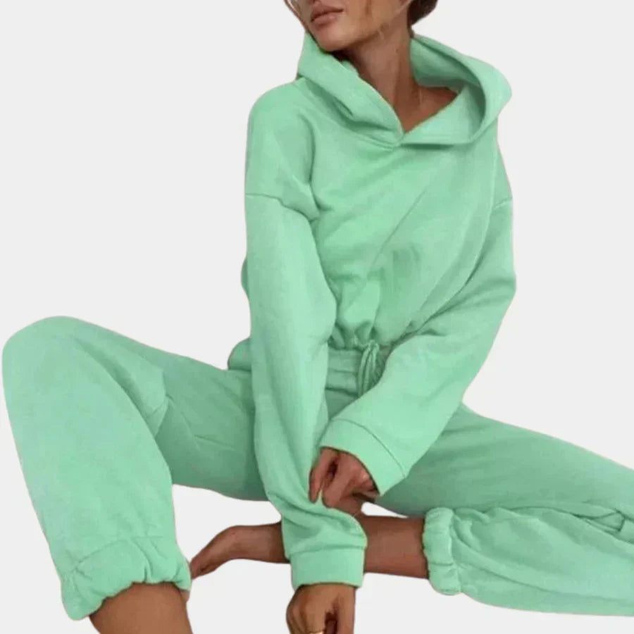 Women's cozy knit sweater elegant silhouette versatile sustainable style for casual to evening wear