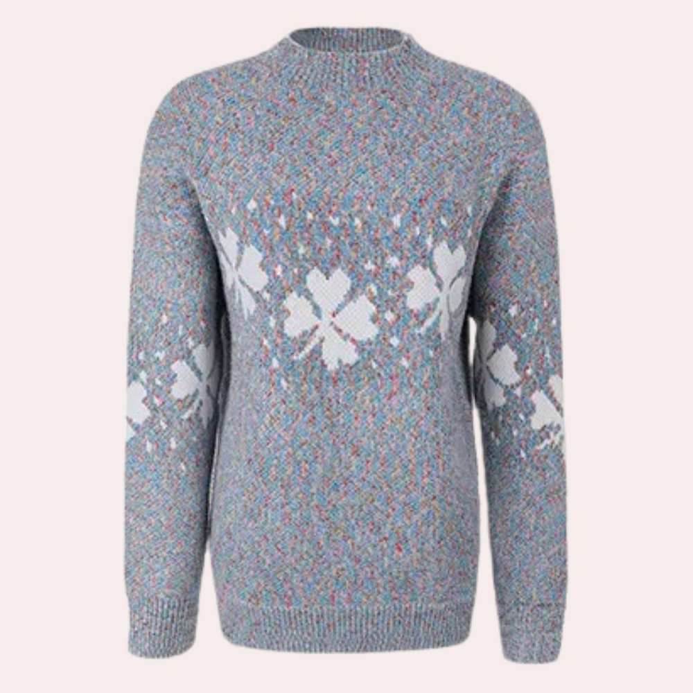 Women's Harlow soft knit sweater, cozy elegant silhouette in sustainable fabric for everyday wear