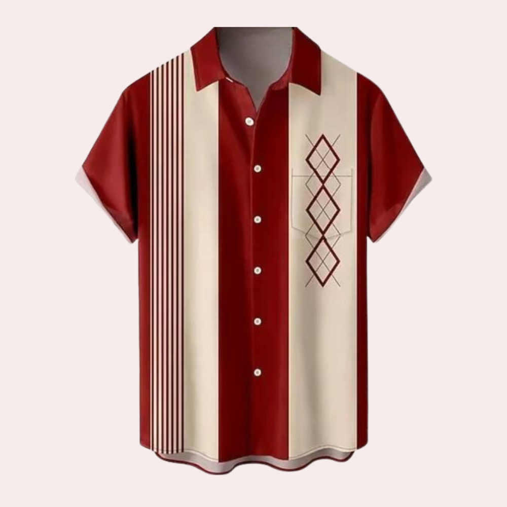 Gerrard classic men's polo shirt in timeless fit with short sleeves for spring summer wear