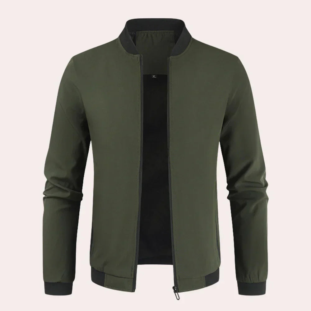 Men's lightweight windbreaker jacket breathable windproof shell for outdoor urban adventures