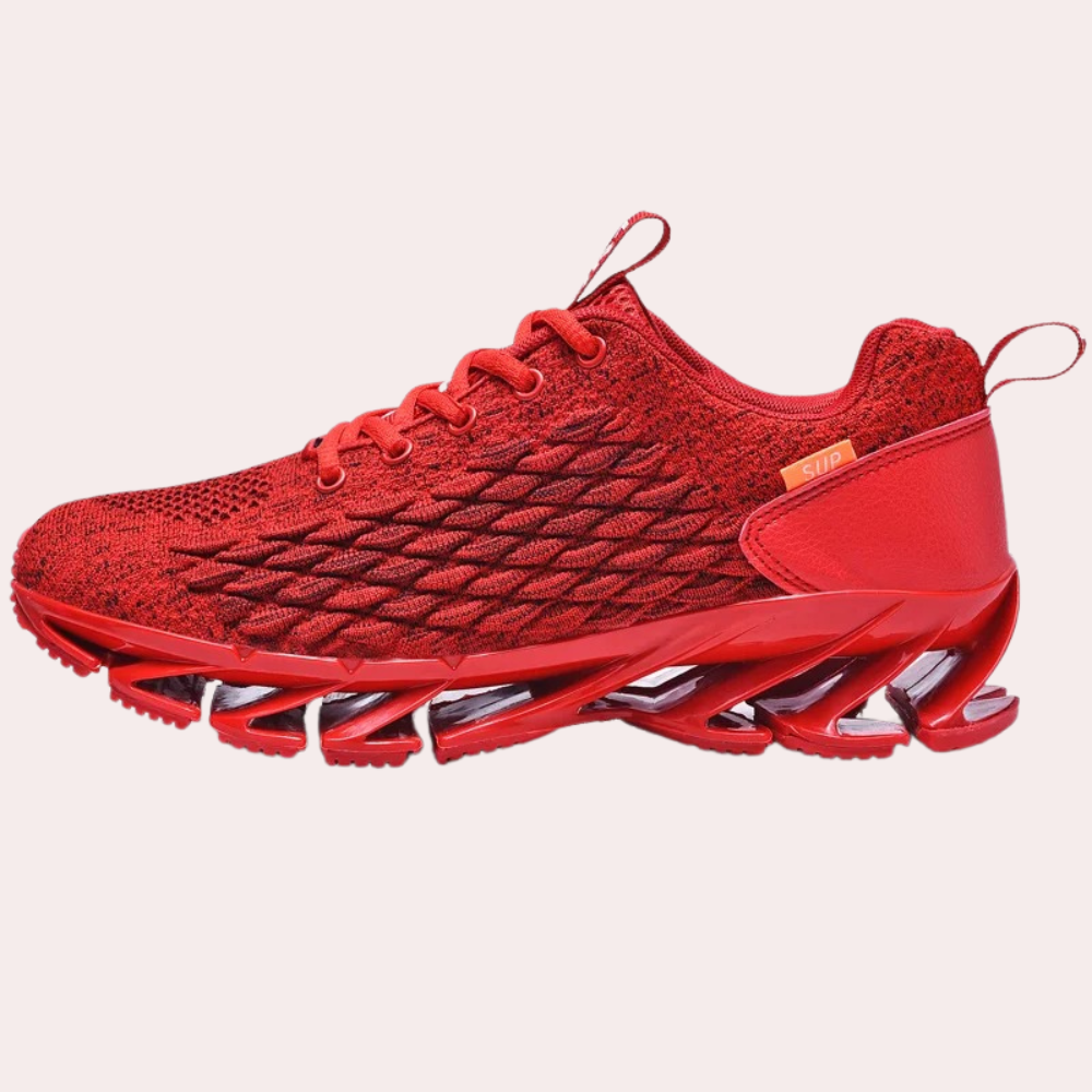 Men's ultralight running shoes breathable seamless knit upper with shock-absorbing sole by Urbann-Vibe
