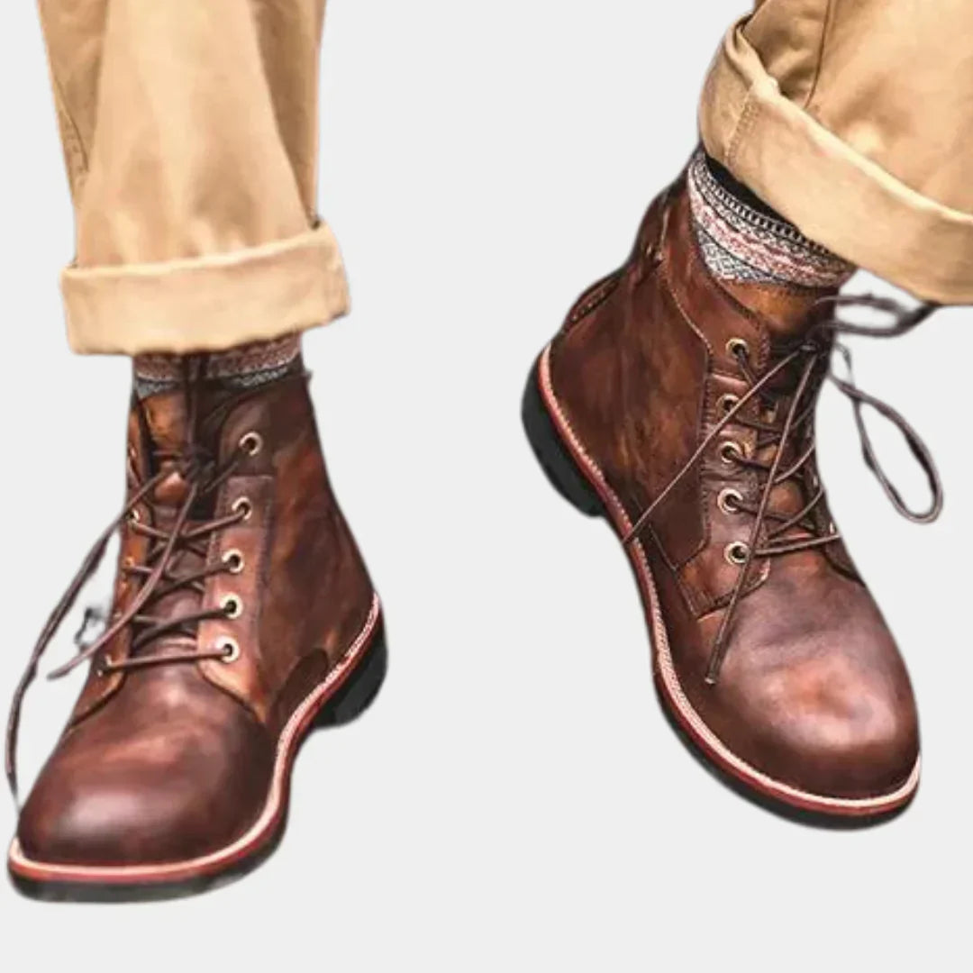 Adalbert men's classic leather boots timeless silhouette formal casual durable design