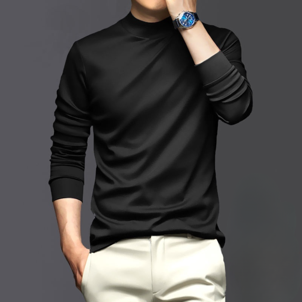 Loek classic fit men's t-shirt breathable lightweight cotton tee for everyday autumn winter wear