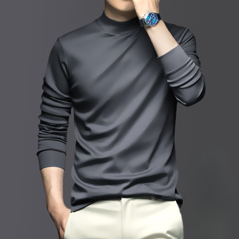 Loek classic fit men's t-shirt breathable lightweight cotton tee for everyday autumn winter wear