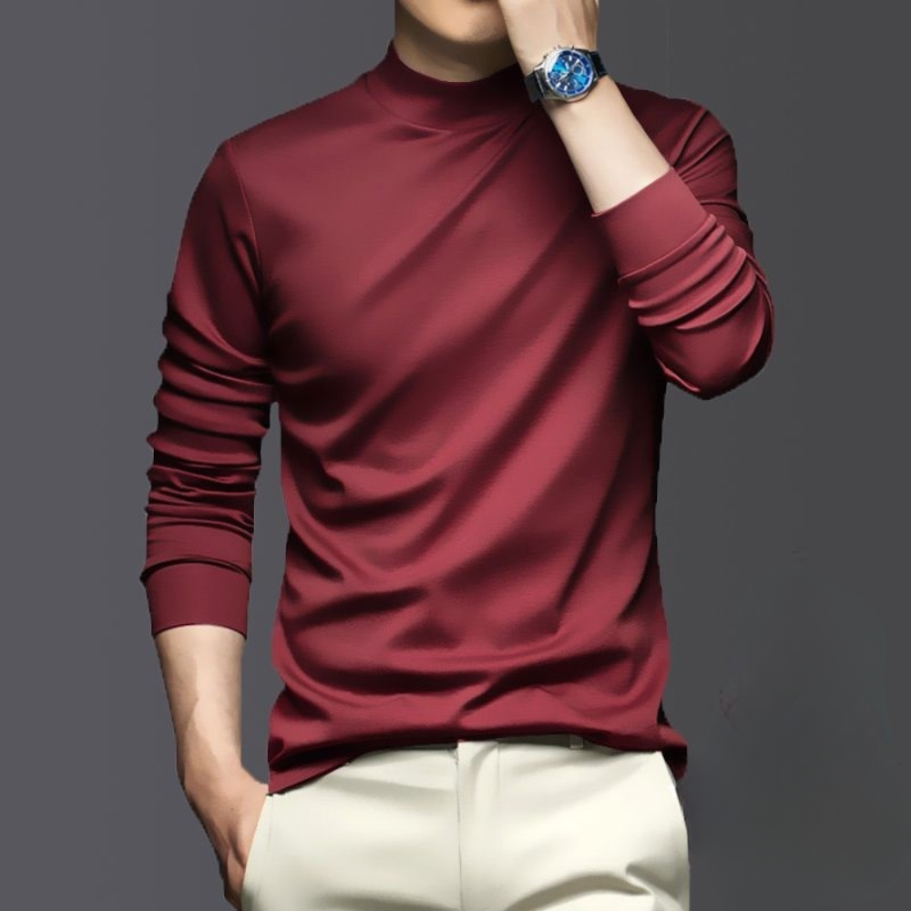 Loek classic fit men's t-shirt breathable lightweight cotton tee for everyday warmth
