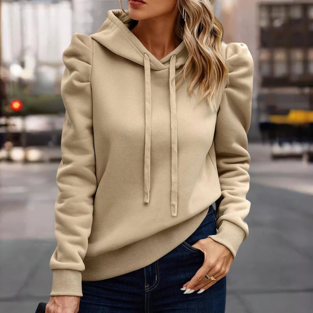 Isadora women's comfort fit hoodie in trendy sustainable design with fashion-forward casual silhouette