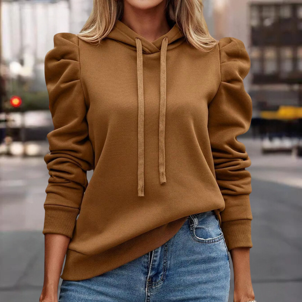 Isadora women's comfort fit hoodie in trendy sustainable design with fashion-forward casual silhouette