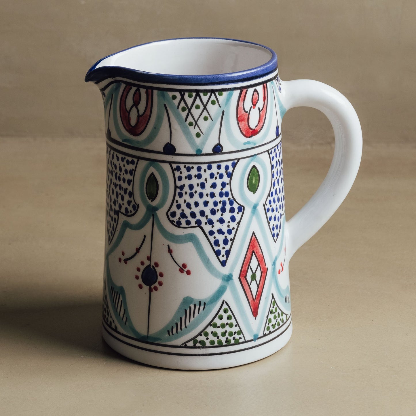 Marrakech Bloom Carafe - Moroccan Table Art - Urbann-Vibe