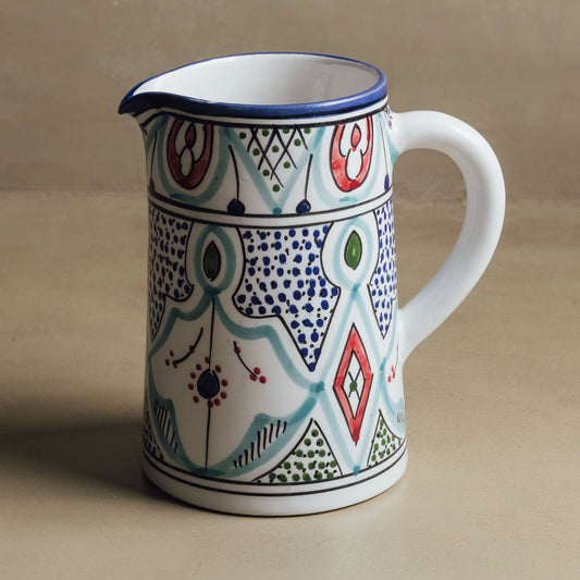 Marrakech Bloom Carafe - Moroccan Table Art - Urbann-Vibe