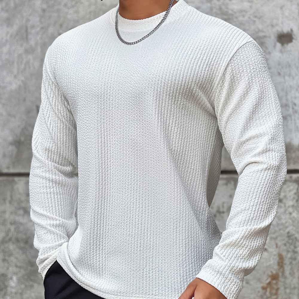 Men's athletic performance shirt moisture-wicking breathable fabric ergonomic fit for training