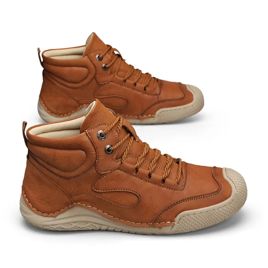 Calix high-top leather sneakers adventure-ready style with EVA cushioned insole for all-day comfort