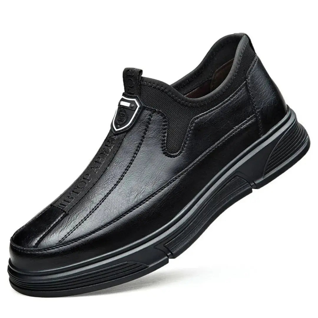 Men's Callen ModFlex white leather-look sneakers modern city style sculpted outsole everyday comfort