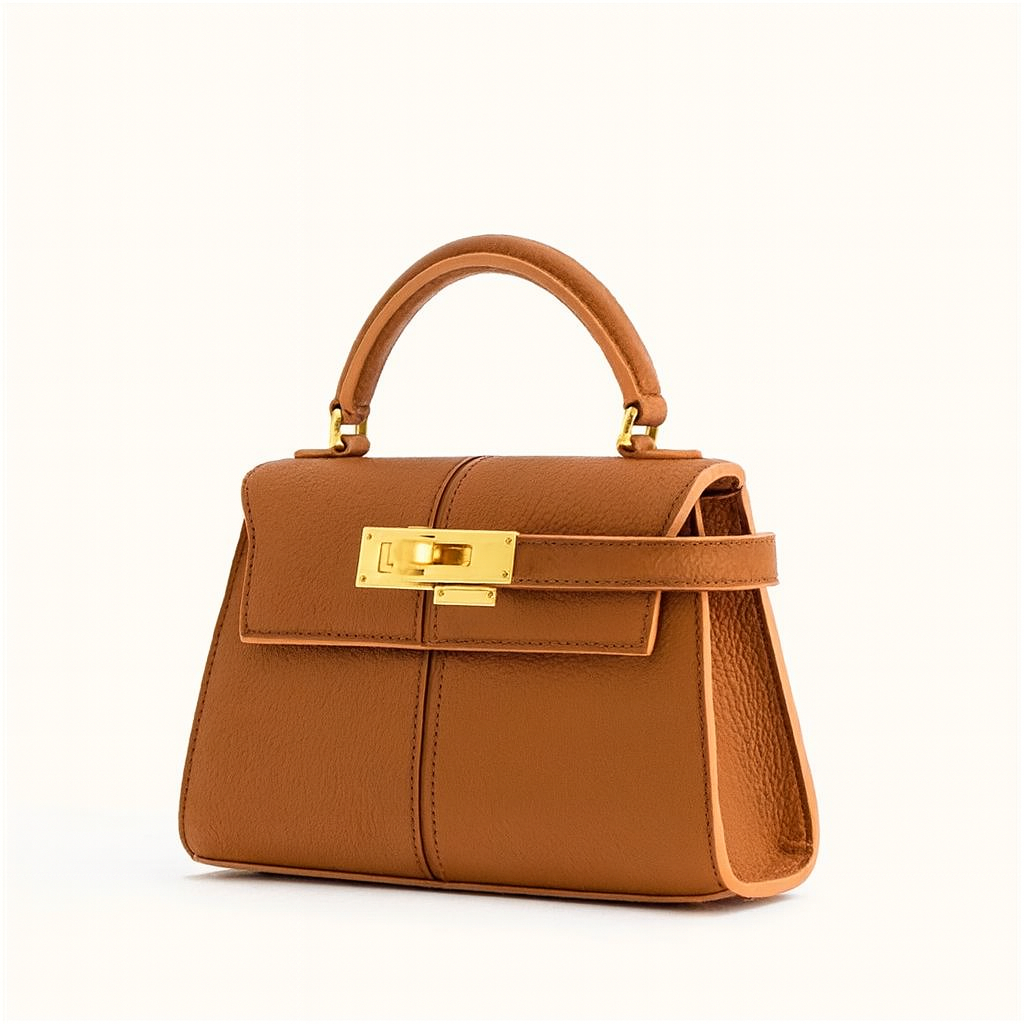 Urbann Vibe Rhode mini leather crossbody bag structured silhouette chic daily carry