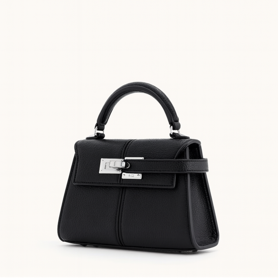 Urbann Vibe Rhode mini leather crossbody bag structured silhouette chic daily versatile carrying