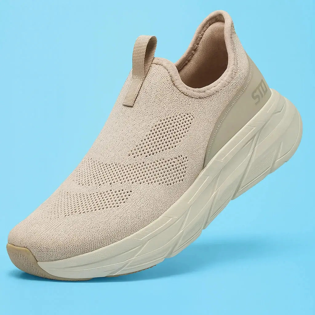 UltraCloud slip-on running shoes lightweight breathable knit orthotic cushioned unisex everyday wear