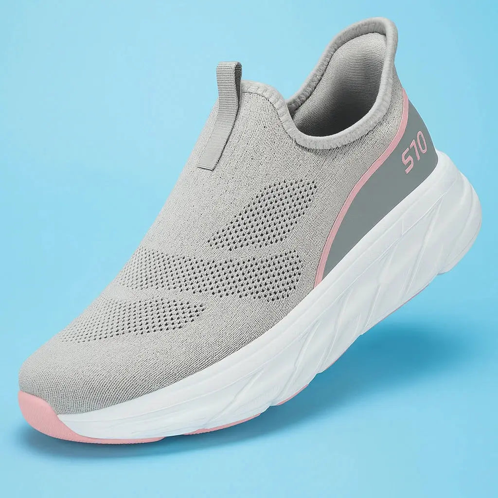UltraCloud slip-on orthotic running shoes lightweight breathable knit upper unisex cushioned everyday wear