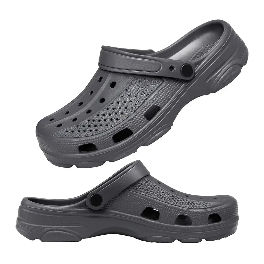 OrthoBloom unisex orthopedic clogs neutral tones slip-on style with anatomical arch support for professionals