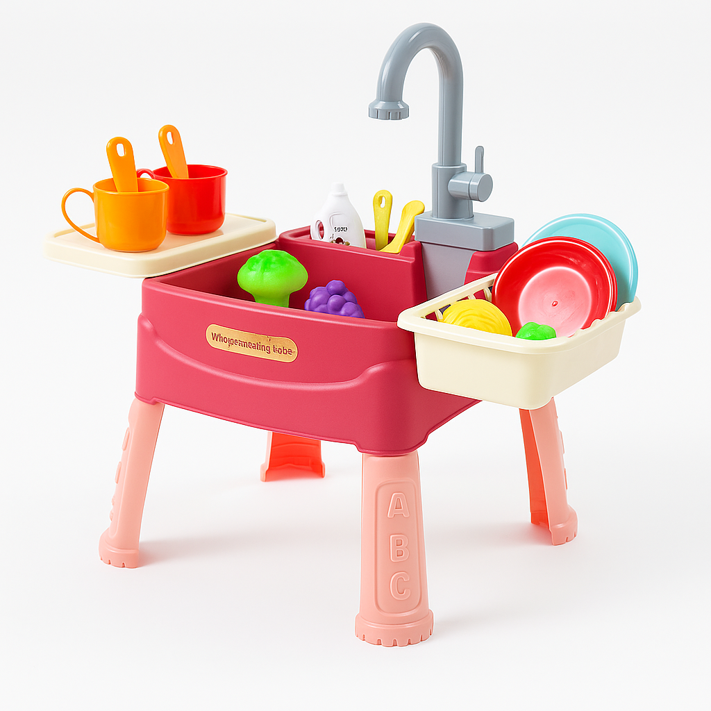 FUNFLOW Montessori water toy toddlers realistic faucet flow hands-on learning indoor outdoor play
