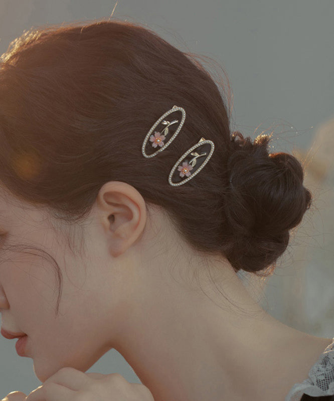 Épingle à cheveux en résine et alliage noir de style chinois - Urbann-Vibe