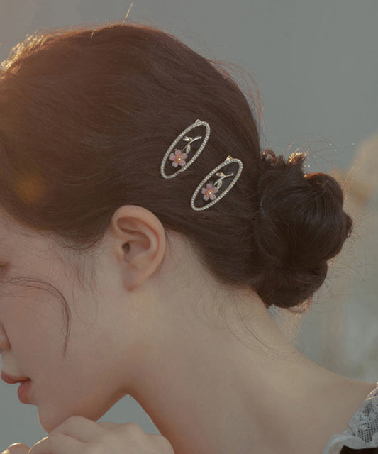 Épingle à cheveux en résine et alliage noir de style chinois - Urbann-Vibe