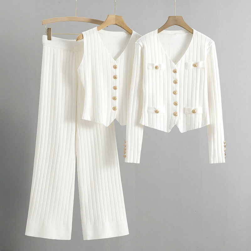 Chloé Montclair velvet viscose knit set elegant three-piece loungewear SilkenWeave luxurious drape