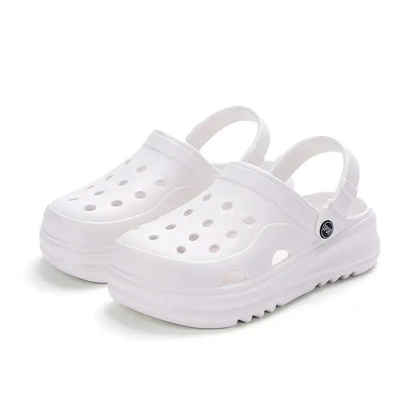 Women's chunky platform clogs thick non-slip sole lightweight EVA sandals for summer beach