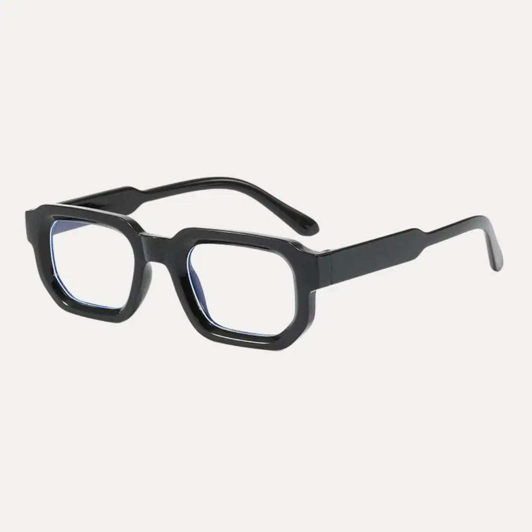 Classic rectangle unisex sunglasses UV400 protection bold retro frame luxury eyewear men women