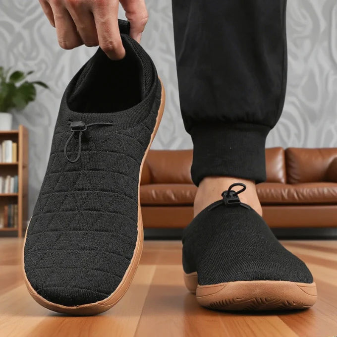 Urbann Vibe CloudStep quilted slip-on comfort shoes with cushioned padded upper for all-day wear