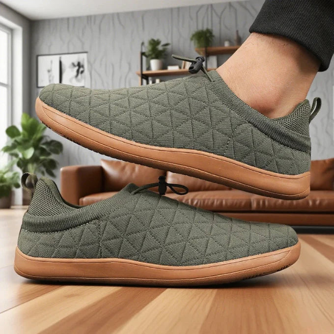 Urbann Vibe CloudStep quilted slip-on comfort shoes with cushioned padded upper for all-day wear