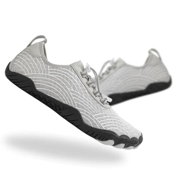 Unisex minimalist barefoot hiking shoes with 4mm ultra-thin non-slip sole for natural daily movement