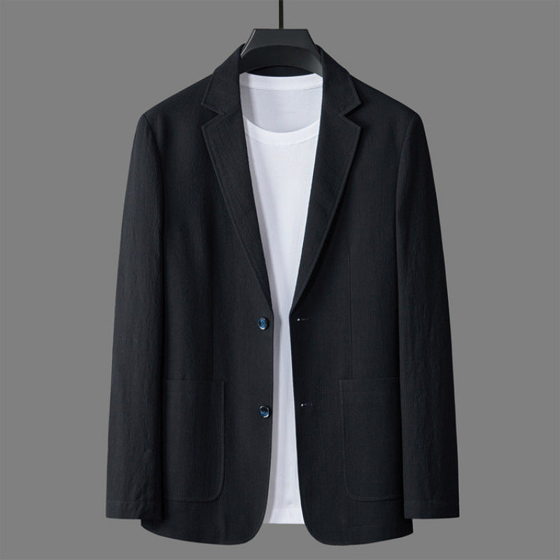 Coastal Ease linen blazer lightweight relaxed silhouette breathable summer professional style