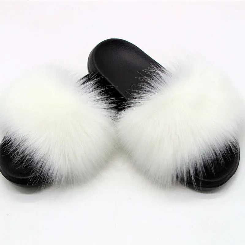 Women's cozy slip-on slippers soft plush interior warm non-slip sole for home lounging comfort