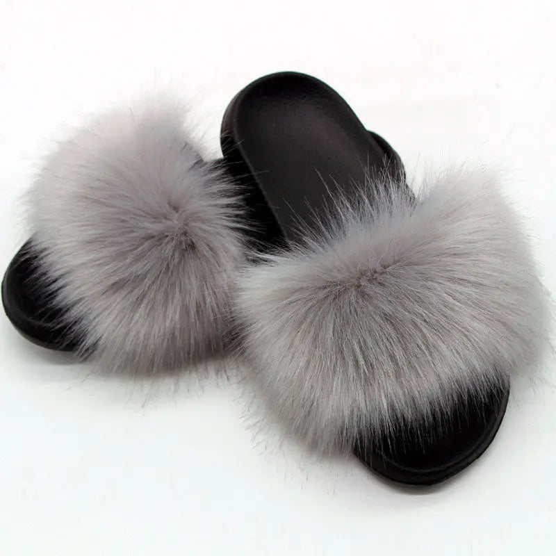 Women's cozy slip-on slippers soft plush interior warm non-slip sole for home lounging comfort