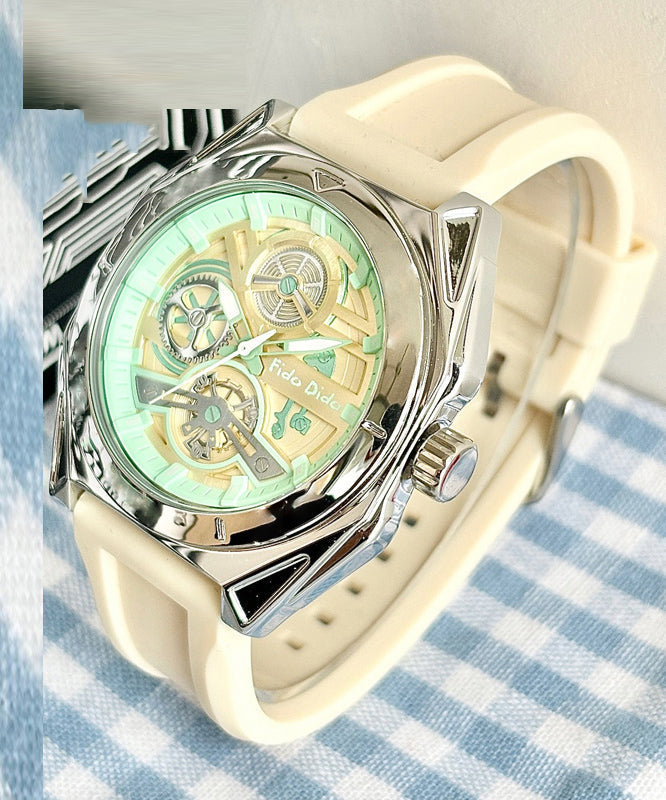 Montres mignonnes à mouvement à quartz en caoutchouc de silicone étanches - Urbann-Vibe