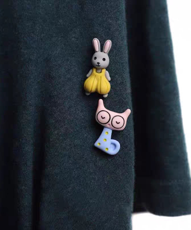 Broches DIY en alliage, petits lapins et petits chats - Urbann-Vibe