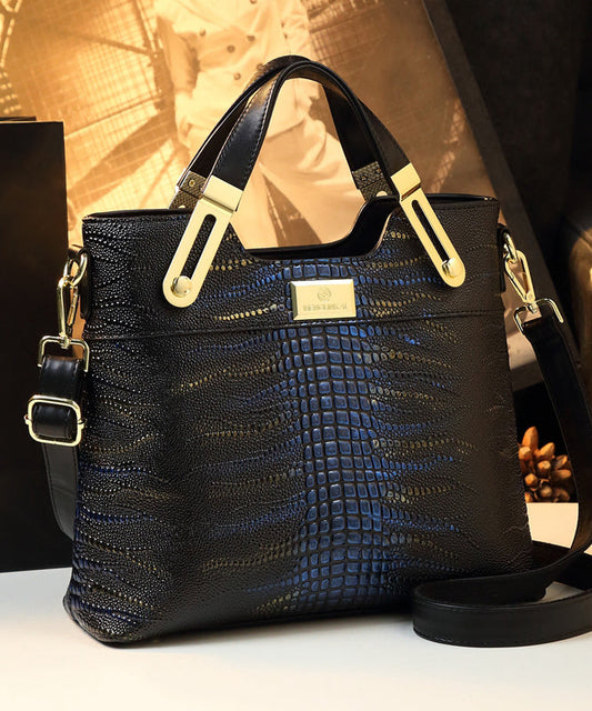 Sac fourre-tout en similicuir de grande capacité, dégradé de couleurs, à faire soi-même - Urbann-Vibe