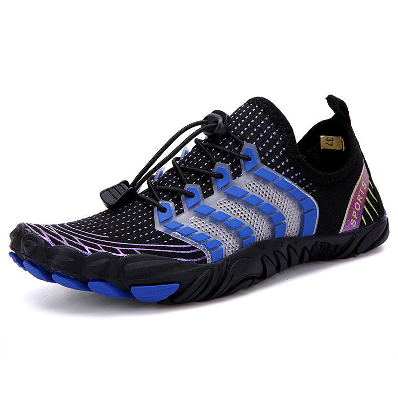 Pangea Universal barefoot shoes wide toe box elastic laces flexible outdoor nature slip-resistant