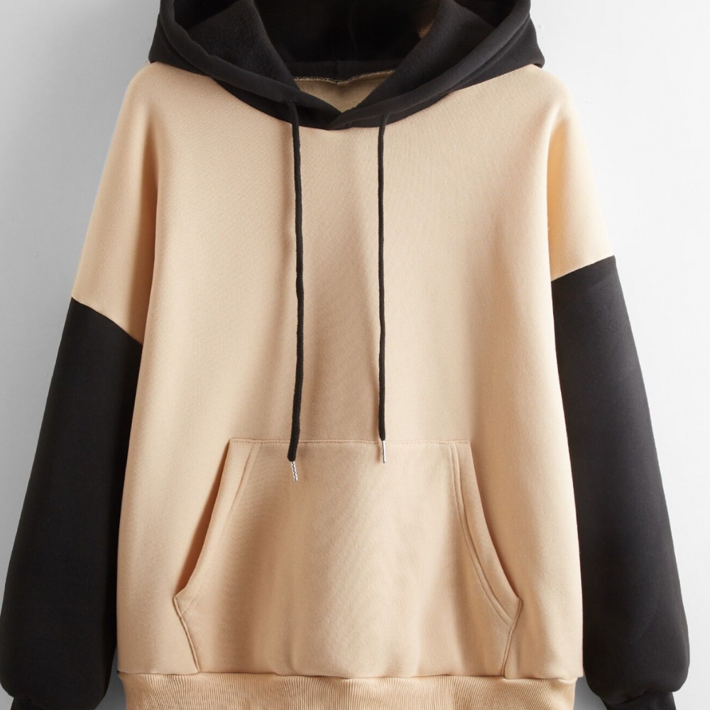 Unisex pullover hoodie with adjustable drawstring, relaxed everyday fit in multiple colors