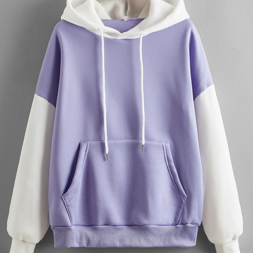 Unisex pullover hoodie with adjustable drawstring, relaxed everyday fit in versatile colorways