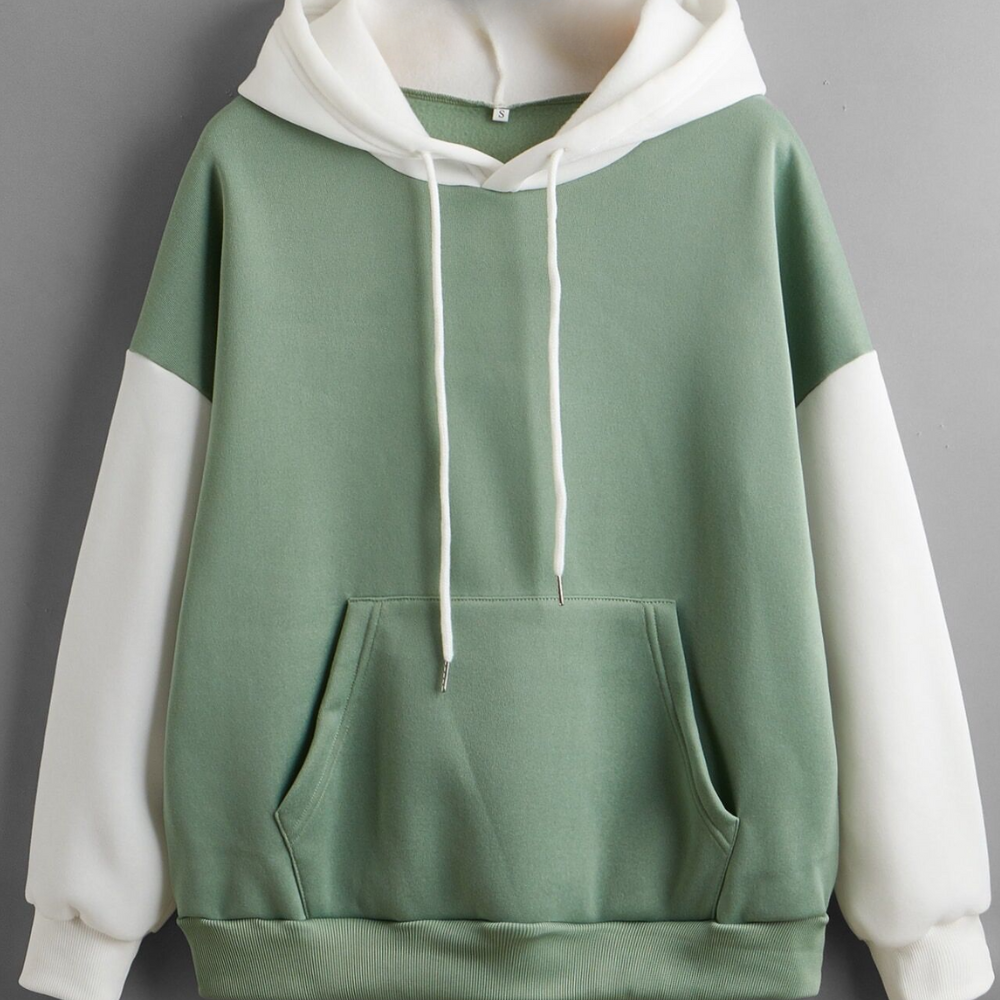 Unisex pullover hoodie with adjustable drawstring, relaxed everyday fit in versatile colorways