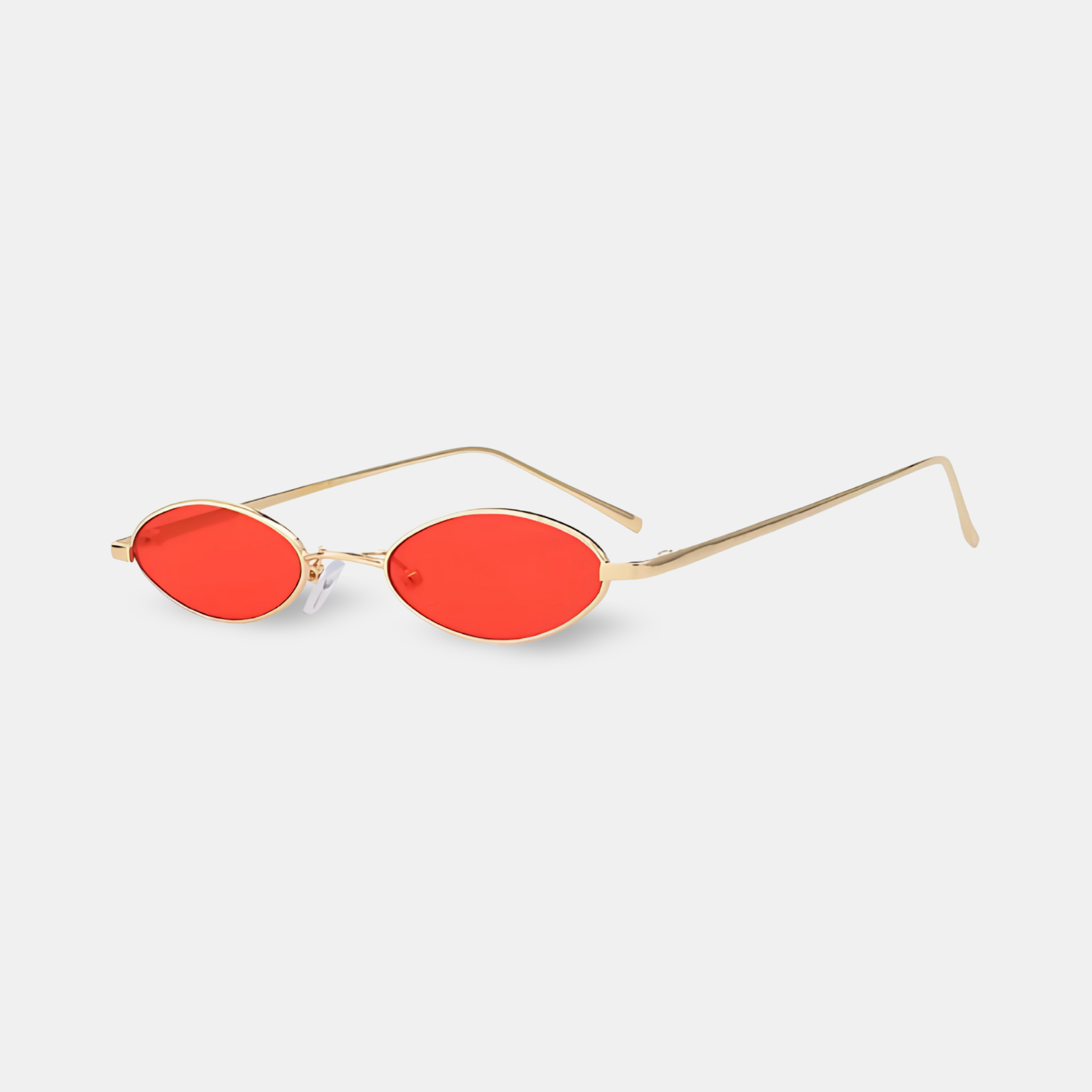 Women's modern minimalist sunglasses with UV protection, sleek lightweight frames for everyday wear