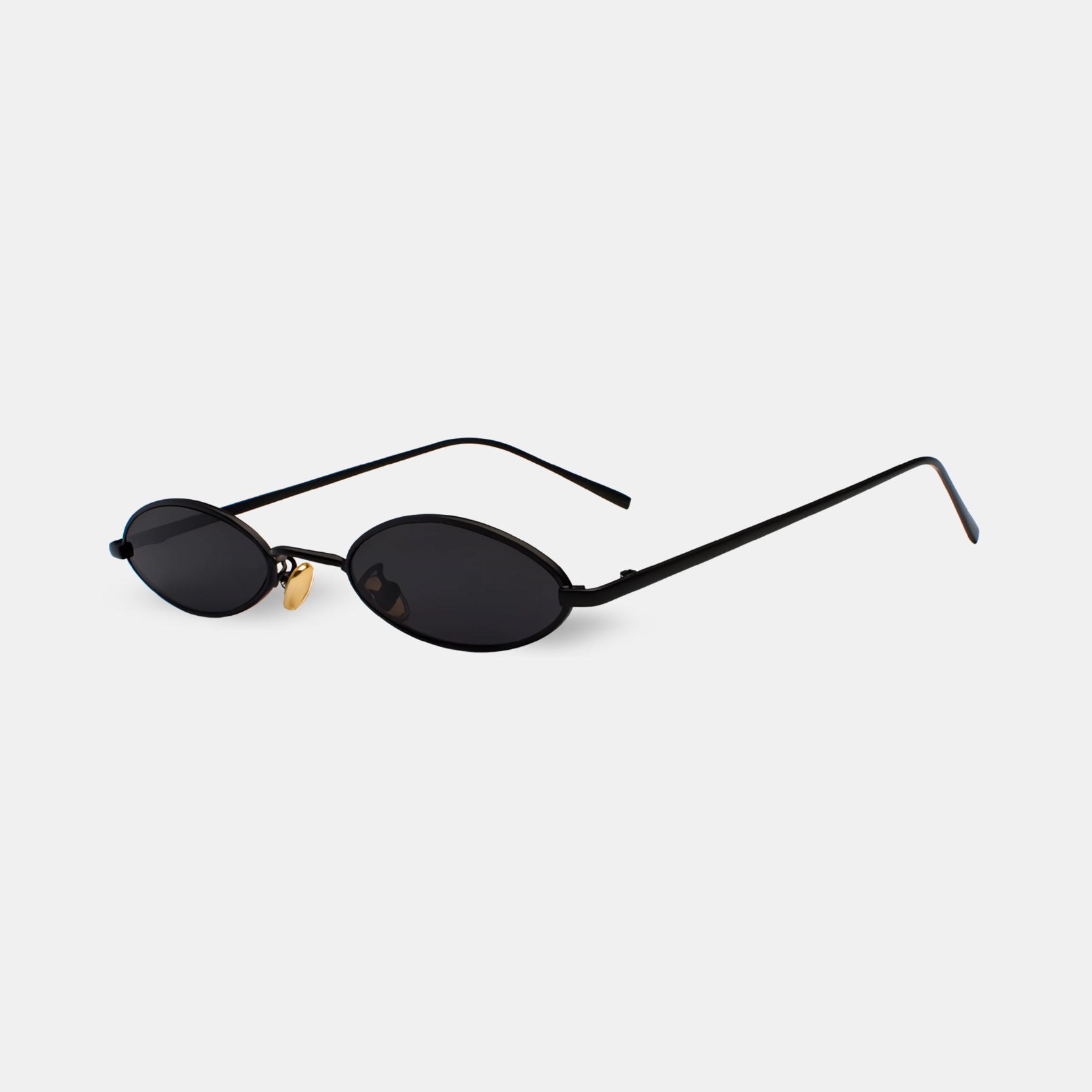 Women's modern minimalist sunglasses with UV protection, sleek lightweight frames for everyday wear