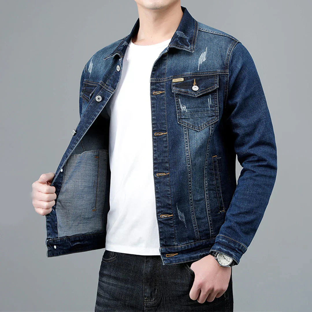 Gustav men's casual jacket comfortable relaxed fit durable easy care outerwear everyday adventures