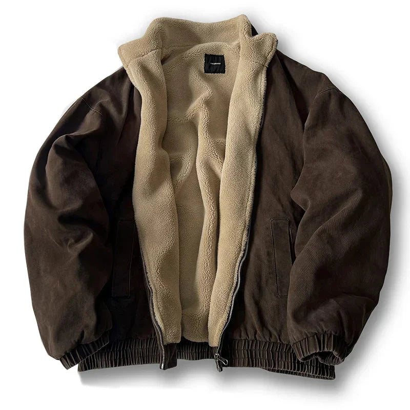 Blake men's winter zip jacket casual structured silhouette full-zip closure everyday versatile outerwear
