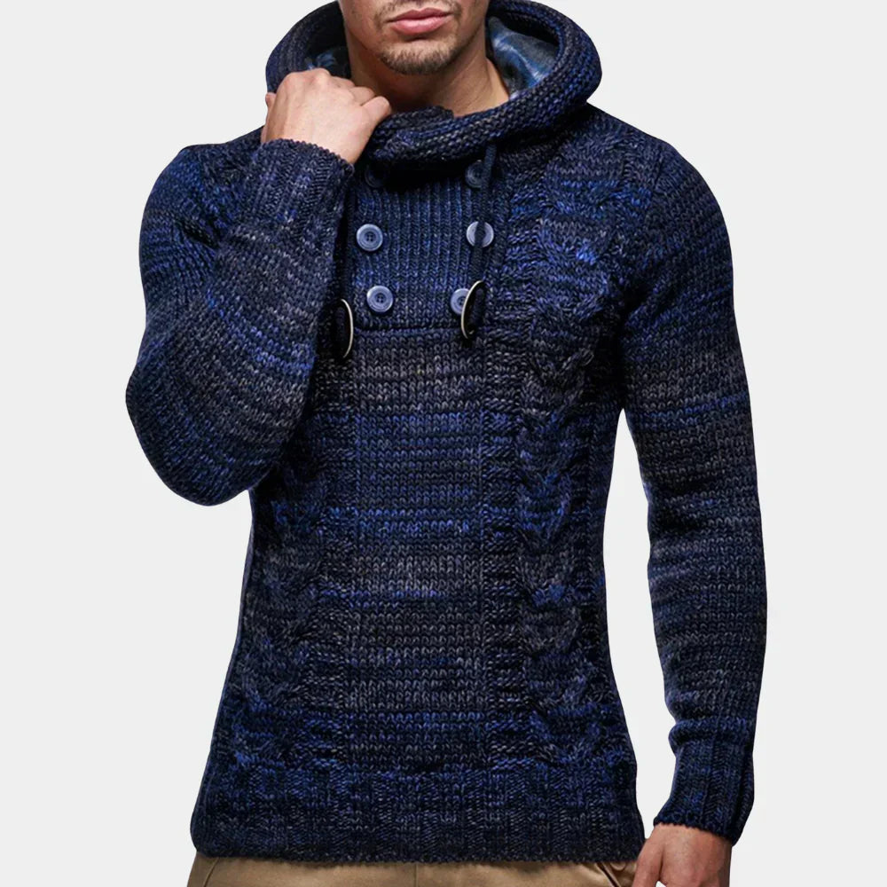 BRUCE men's premium hoodie relaxed contemporary fit soft eco-friendly fabric everyday casual style
